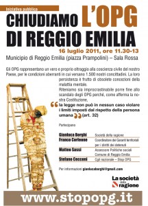 Chiudiamo l’OPG di Reggio Emilia